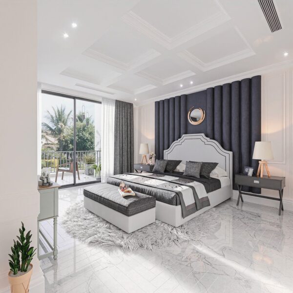 Astrid Metal Canopy Bed